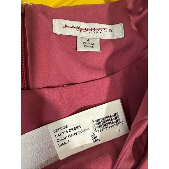 NWT KAY UNGER SABINA KNOT DRESS SIZE 4 $278 - Picture 10 of 10